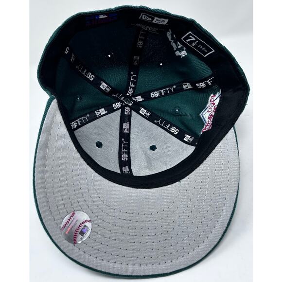 New Era Fits Genuine Merchandise 59Fifty A's 1989 World Series Baseball Cap - Picture 8 of 8